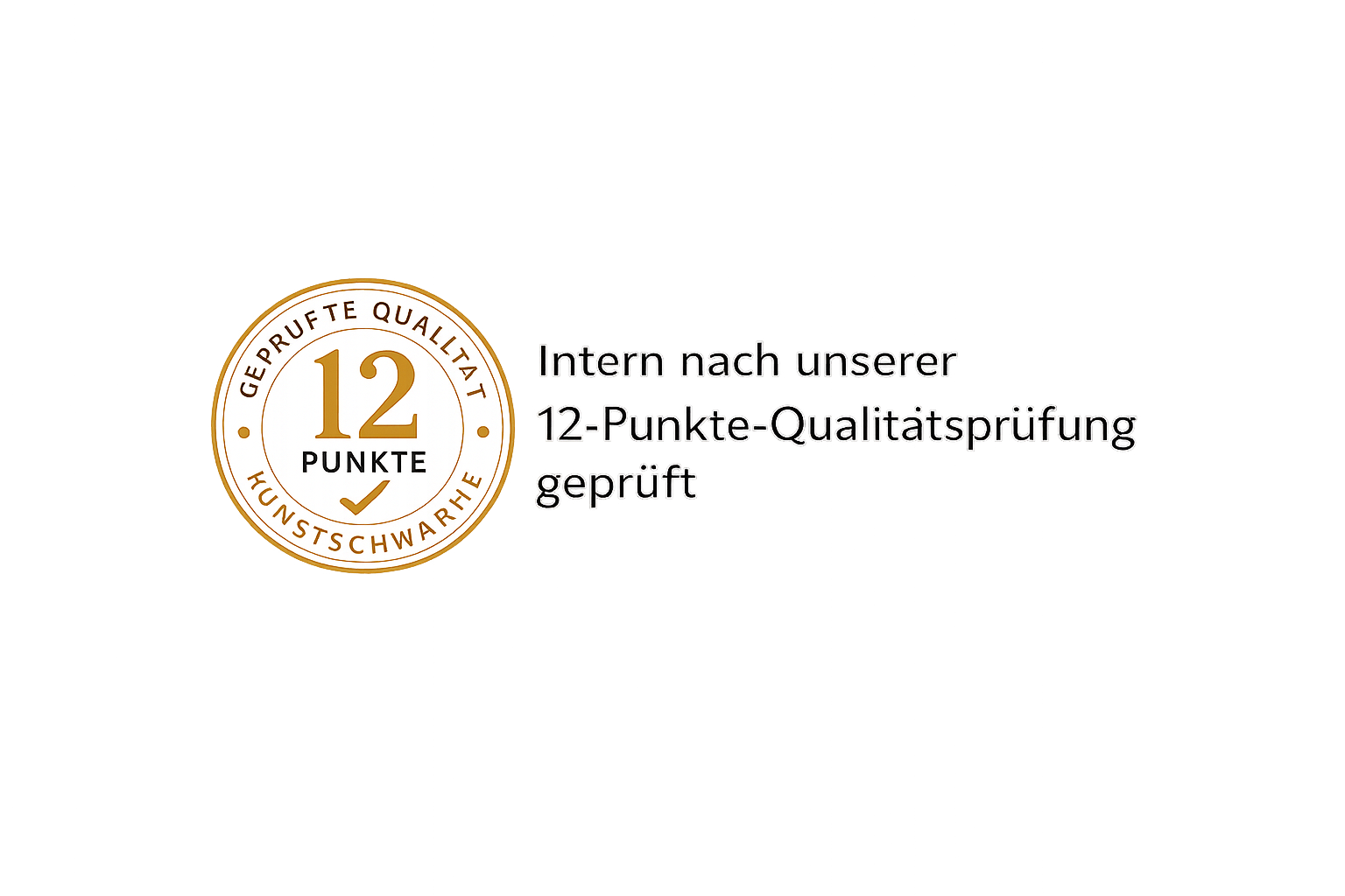 Interne 12-Punkte-Qualitätsprüfung für Kunstschwärme