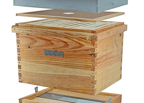 Layens-Wanderbeute mit 12 Rähmchen