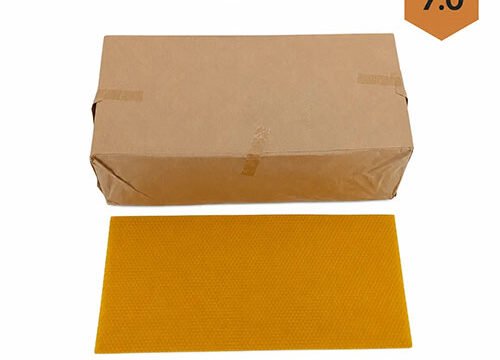 Langstroth-Mittelwände aus Bienenwachs, 5 kg, 7,0 mm
