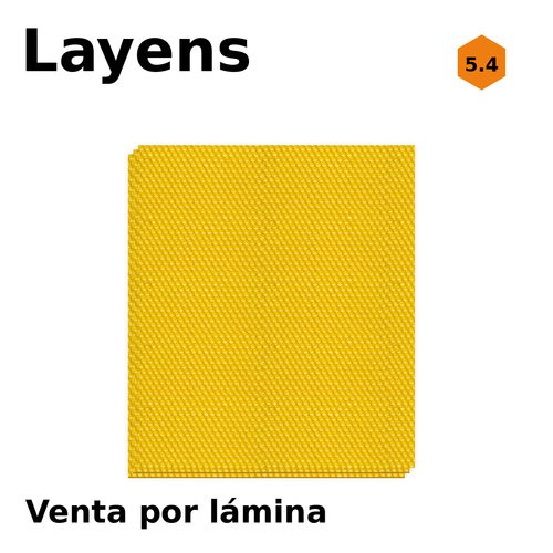 Standard-Layens-Mittelwand aus Bienenwachs, einzeln