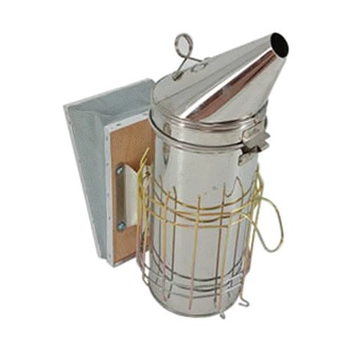 Edelstahl-Smoker Super mit Schutzgitter, 25 cm