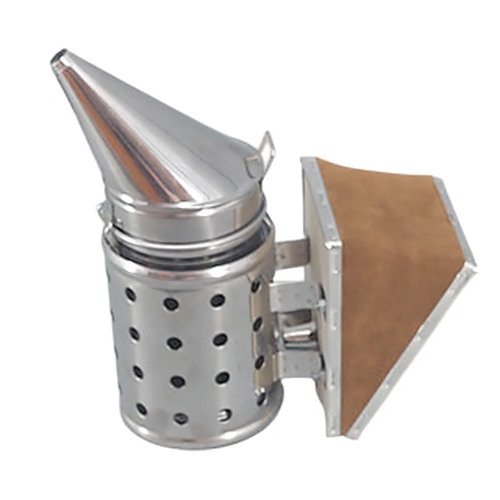 Smoker mit Lochblech-Schutz