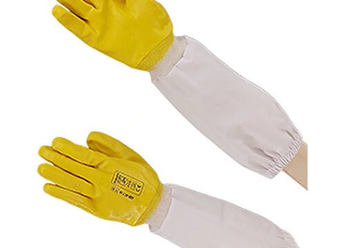 Economy-Nitril-Imkerhandschuhe mit langer Stulpe