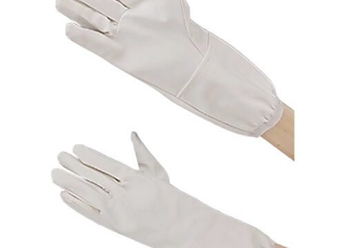 Robuste weiße Skay-Imkerhandschuhe