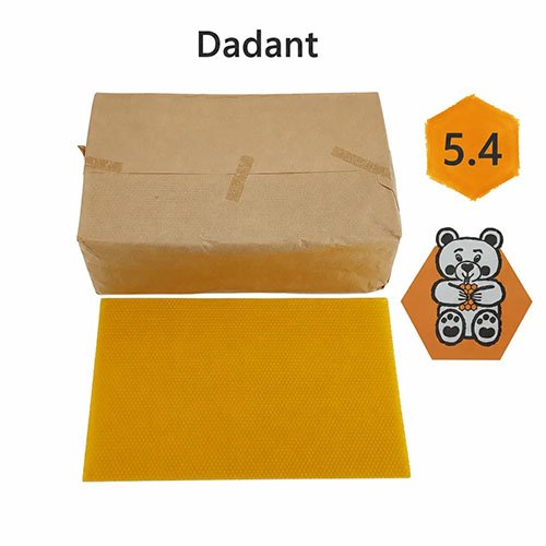 Dadant-Mittelwände Monte Miel im 5-kg-Paket